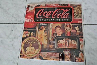 ご予約品 デッドストック Cocacola コカコーラ カレンダーパネル １９９７ コカ コーラ Labelians Fr