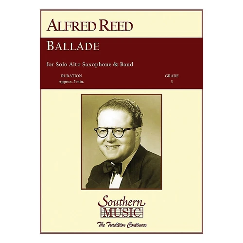 Ballade (Band/Instrumental Solo) Level 3 Composed by Alfred Reed