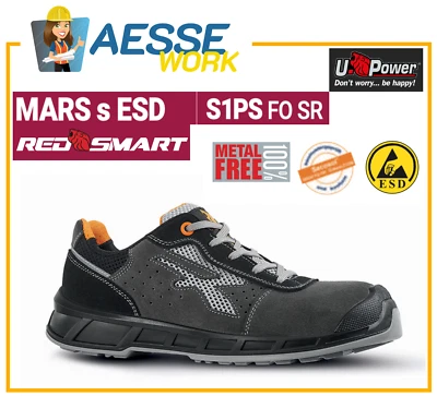 U POWER SCHUHE SICHERHEITSSCHUHE UPOWER MARS s ESD S1PS FO SR