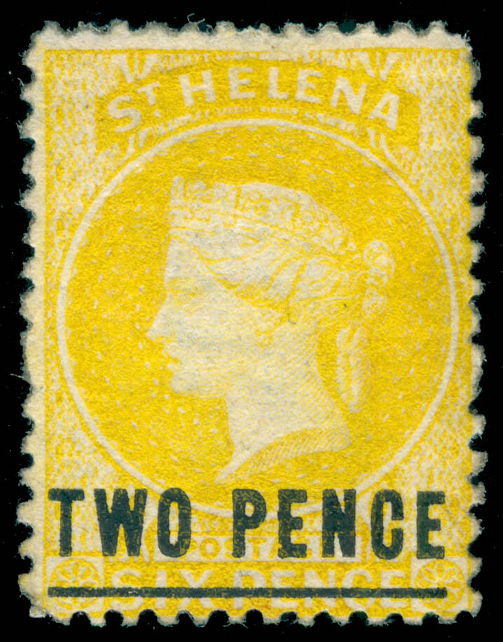 MOMEN: ST HELENA SG #9x 1868 WMK REVERSED MINT OG H LOT #60405 | eBay