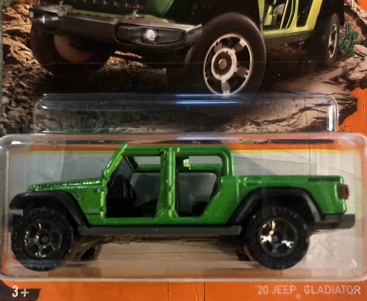 MATCHBOX 20 JEEP GLADIATOR グリーン Amazon.com: Hot Wheels Matchbox '20 Jeeps Gladiator - Green