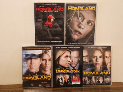 Homeland: Seasons 1-5 (DVD) Claire Danes.