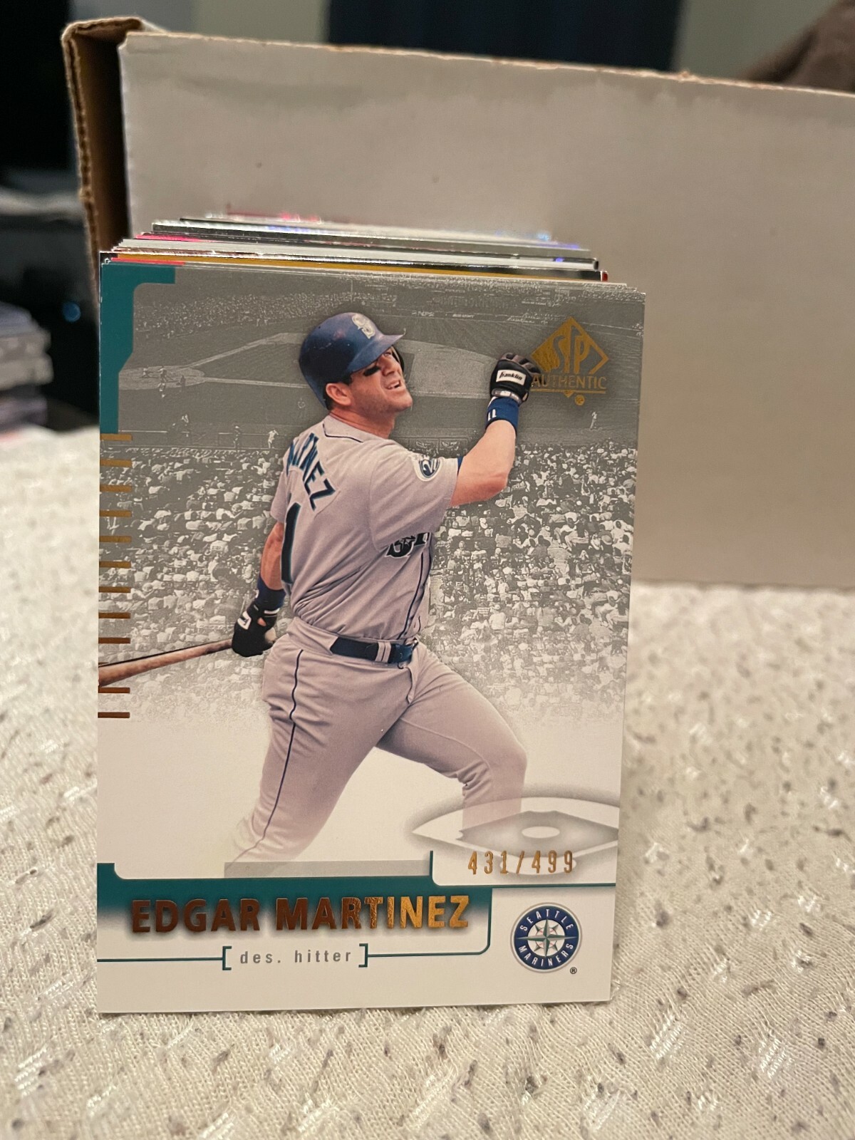 Edgar Martinez #60 (Baseball Cards 2004 SP Authentic) — is it worth grading?