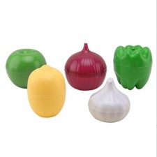 Fresh-Keeping Garlic Saver Container Vegetable Fruit Containers Green Pepper