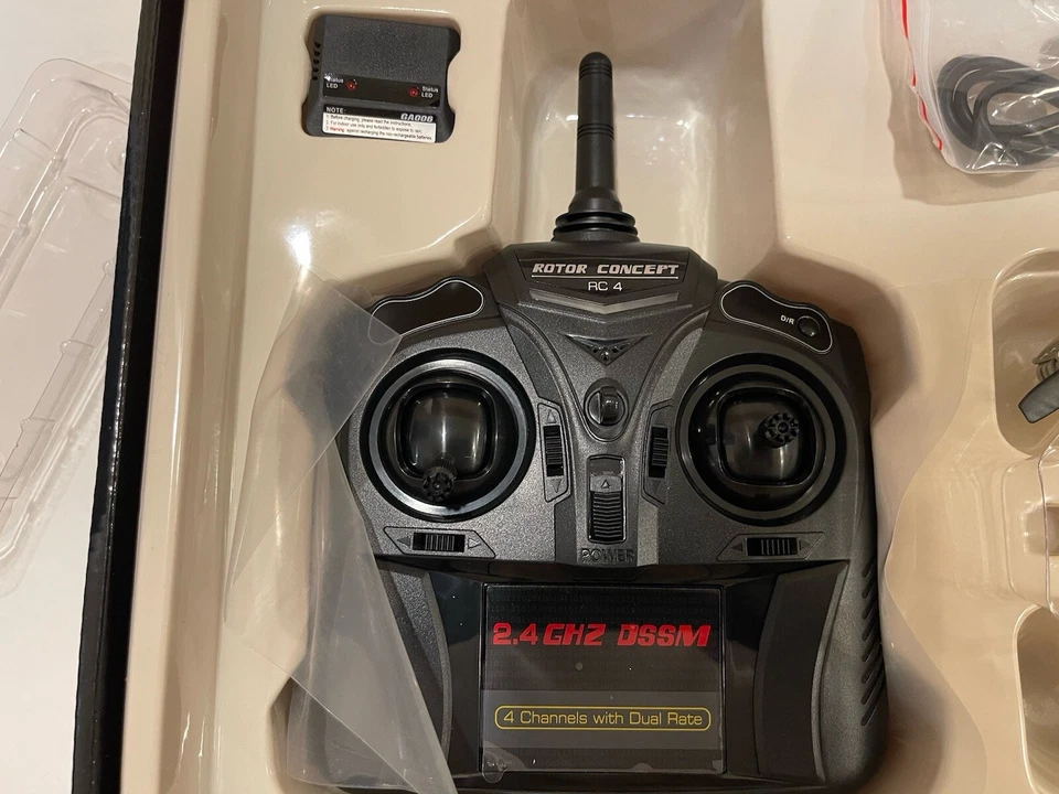 Walkera QR Black Ladybird Quadcopter I & DEVO4 Transmitter without Battery. New - Image 4 of 4