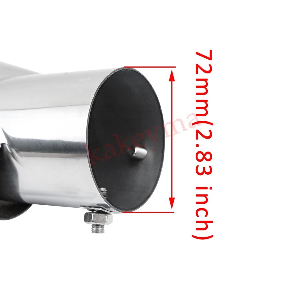 2 накладки на наконечник выхлопной трубы заднего глушителя аксессуары для CRV Range Rover - Изображение 4 из 4