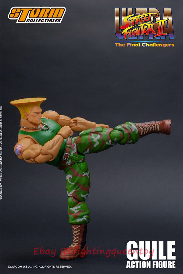 Street Fighter II Guile 1/12 Scale Figure 