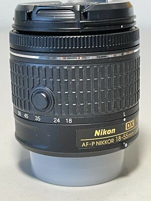 Nikon AF-P NIKKOR 18-55mm f/3.5-5.6G DX Zoom VR Lens for Nikon