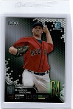 JASON GROOME 2019 BOWMAN CHROME SCOUT'S TOP 100 REFRACTOR RED SOX K3