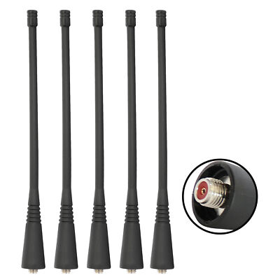 5x ATU-16D UHF whip Antenna 6.5 Inch for EVX531 EVX581 EVX571 Radio