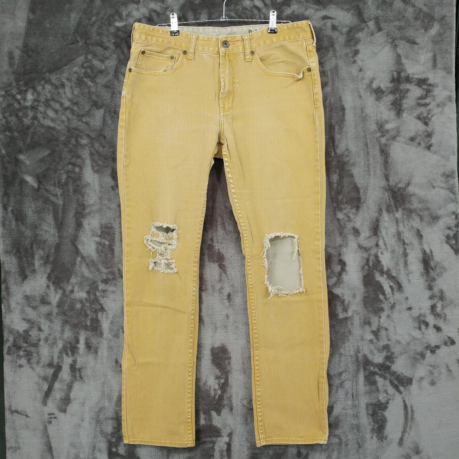 Bullhead Jeans Dillon Skinny Size 34x32 Tan Denim… - image 1