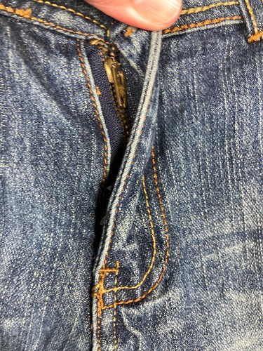 Rocawear Jeans Donna Blu Dritto Autentico Elasticizzato Patta Tasca Impronta Orlo - Foto 6 di 22
