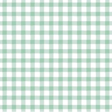 Feline Drive Fabric CREATIVE CATS Plaid Opal Green - Fat Quarter (18"x22") FQ