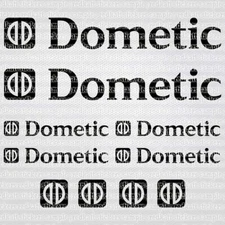 Dometic decals for air conditioner Camper stickers Caravan westfalia burstner RV