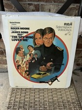 CED VideoDisc James Bond 007 The Spy Who Love Me 1982
