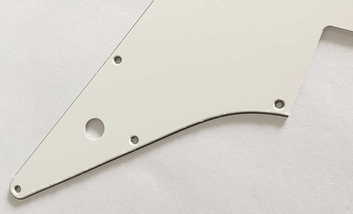 Guitar Pickguard For Gibson Explorer 76 Reissue.3-Ply White - Picture 2 of 5