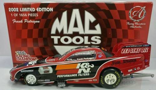FRANK PEDREGON 2002 K&N FILTERS 1/24 R/C AUTHENTICS DIECAST FUNNY CAR 1/1,656 - Picture 5 of 10