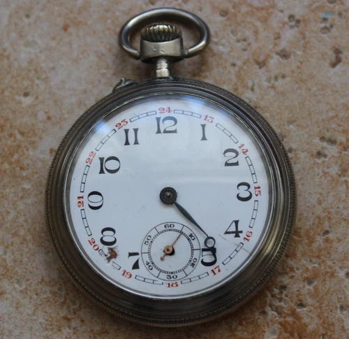 Ancienne montre mécanique à GOUSSET HOMME ARGENTAN MARQUE: GIM  N° 884504