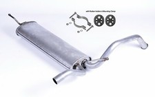 AYGO CITROEN CI PEUG 107 EXHAUST REAR SILENCER BACK BOX CN549J + Fitting Kit