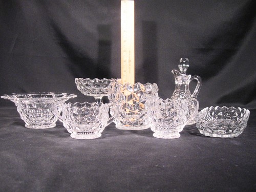 Fostoria American Serving Group 7 pieces - Picture 5 of 12