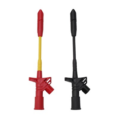 2PCS Insulation Wire Piercing Probe Heavy Duty Schnell Piercing Kabel Test Clip