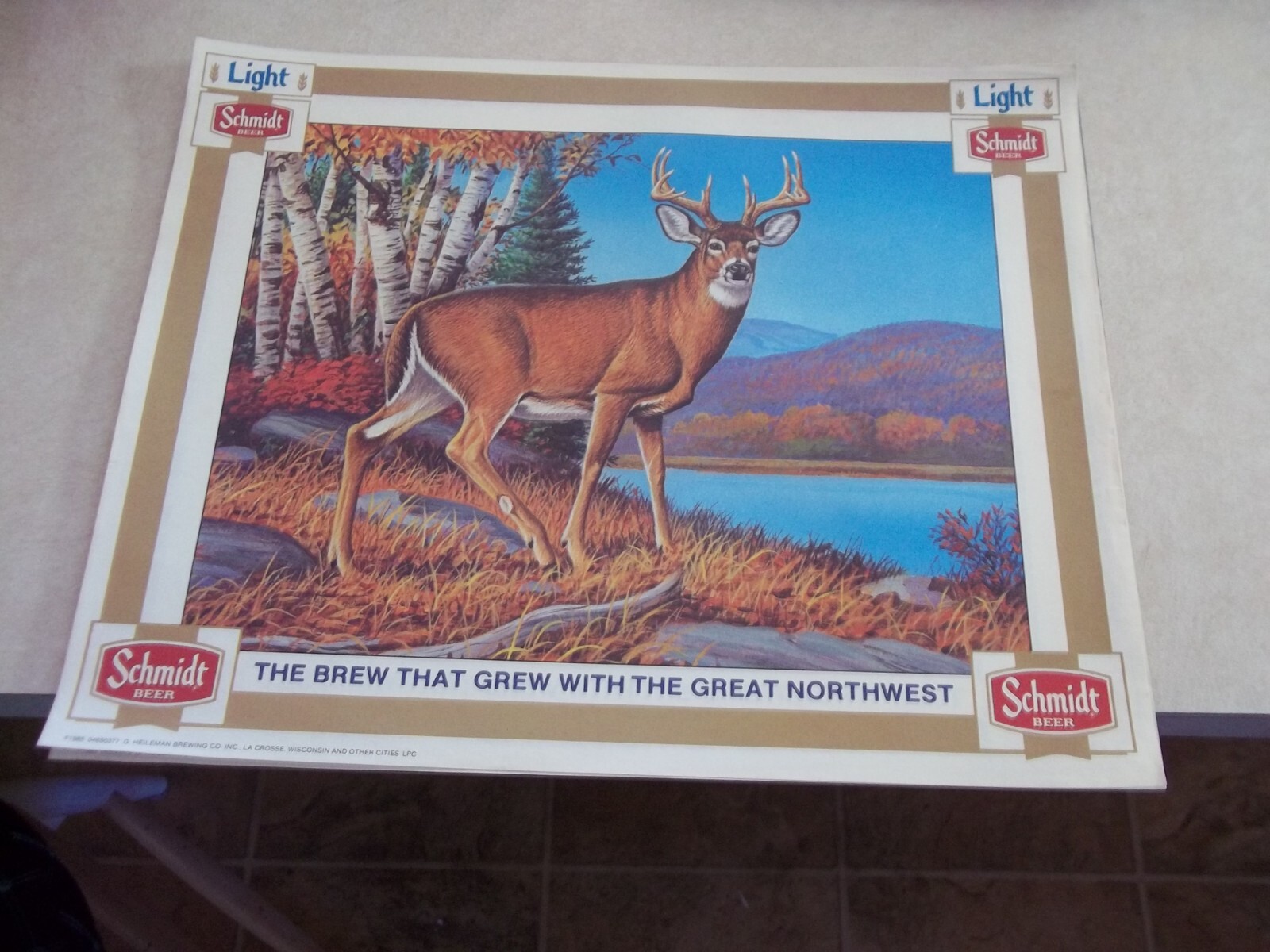 3 Different Old SCHMIDT BEER PLACEMATS SIGNS Minnesota Mn. Bar Tavern Saloon eBay