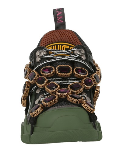 Gucci Womens Flashtrek Chunky Leather Sneakers - Picture 4 of 4