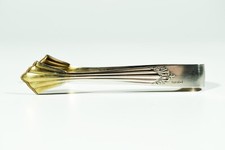 WMF F&auml;chermuster Zuckerzange &deg; Silber + Gold Auflage &deg;