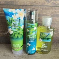 bath and body works tahiti island dream shower gel body cream fragrance mist