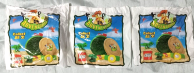 ​【名機3点セット】ジョニーエクリプス / T-arrow / Galaxy2 2000 LEGO Adventurers Dino Island Exploration Tools Complete 3