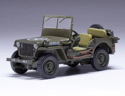 Jeep Willys MB US Military Version 1943 Military Green CLC567 IXO