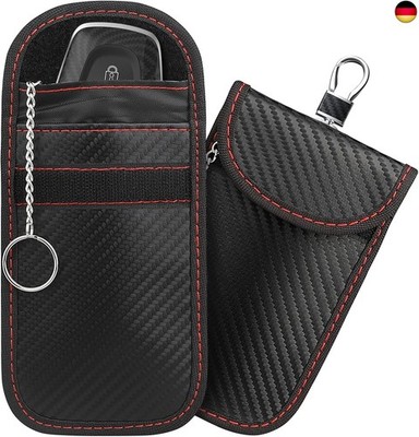 Diyife Aufhängen Faraday Bag, 2 Pack RFID Signalblockiertasche Abschirmung