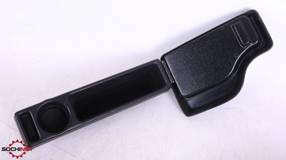 BMW Z3 Roadster Center Console Armrest Cup Holder Tan 96-02 OEM - Image 3 of 4