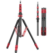 FreeSea Light Stand with Storage Bag, 87.4 inch/2.22m Aluminium Photography T...