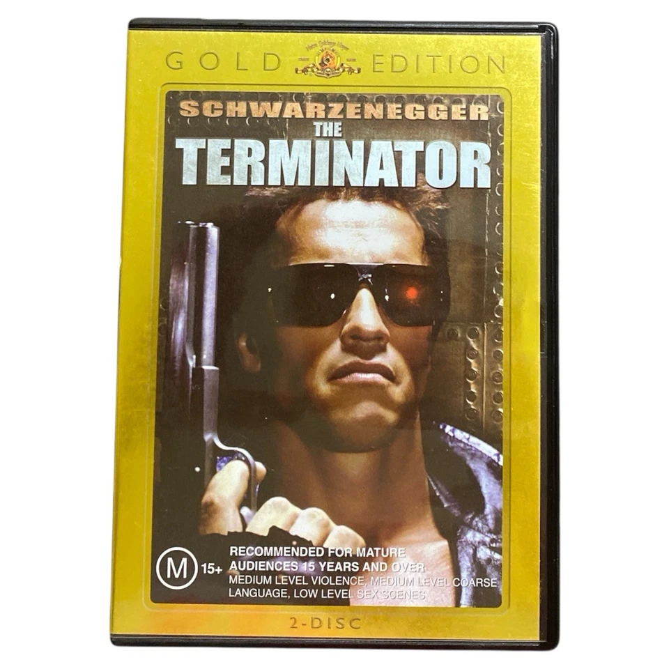 The Terminator & Terminator 2 Judgement Day DVD Set Arnold Schwarzenegger Lot - Image 2 of 4