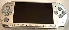 PSP 3000 Gloss Silver - OEM - Japan Import - Not working FPOR