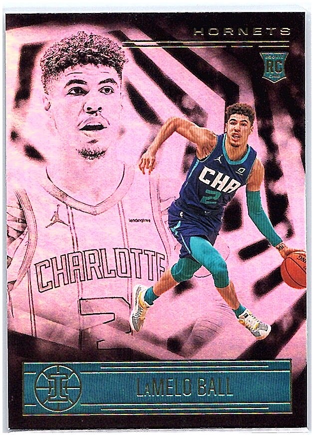 2020-21 Panini Illusions #151 LaMelo Ball Pink