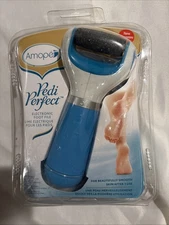 Amope Pedi Perfect Electronic Pedicure Foot File Callus- Blue