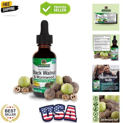 Nature's Answer Black Walnut and Wormwood Complex | Promotes Overall Health a...