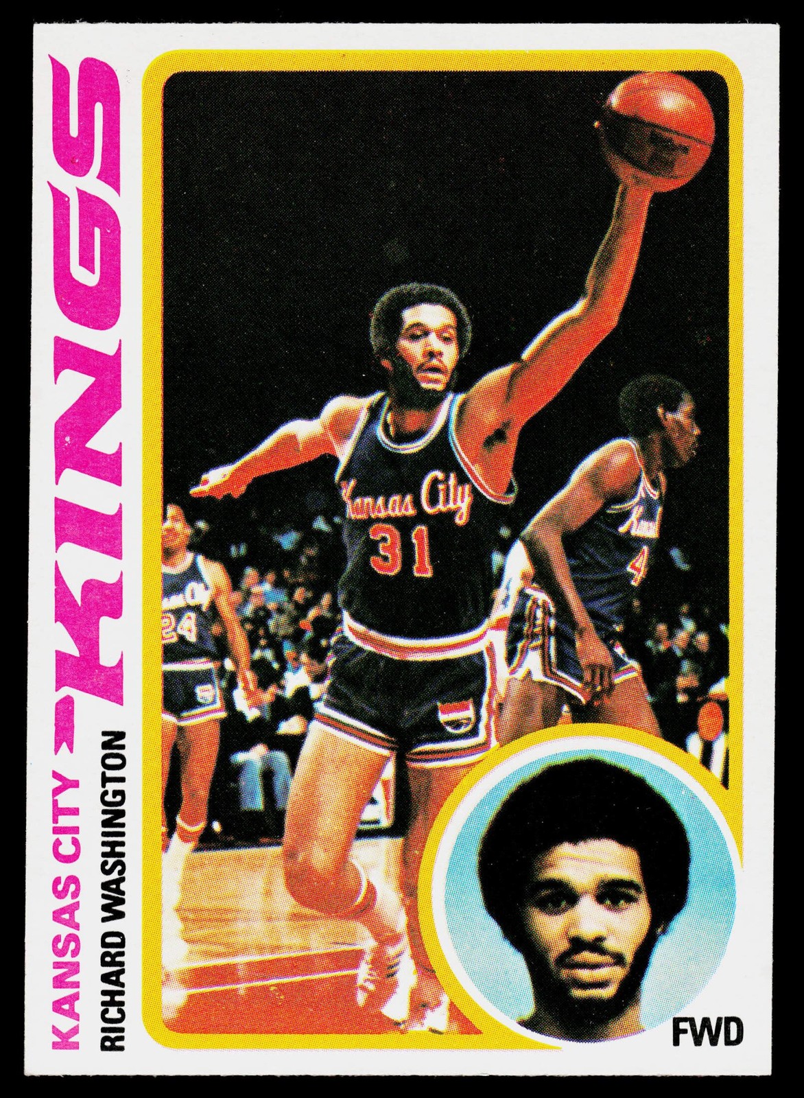 1978-79 Topps #121 Richard Washington - EX