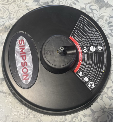 #ad Simpson 80165 Universal Surface cleaner 1 4quot; Quick Connection 3700 PSI $25.00