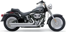 Cobra Speedster Slashdown Exhaust System Chrome #6852 Harley Davidson