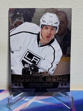 2012-13 Upper Deck BLACK DIAMOND JORDAN NOLAN #236 ROOKIE GEMS