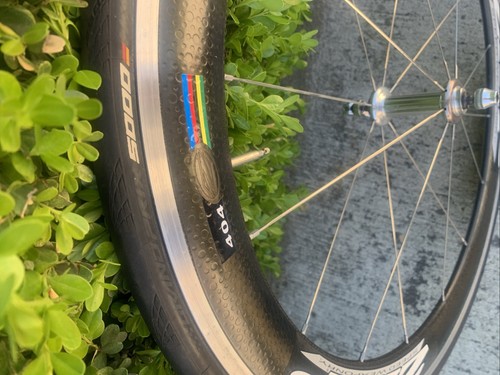 Zipp 404 808 700C Clincher 100/130 10 Speed Clincher Wheelset - Picture 11 of 15