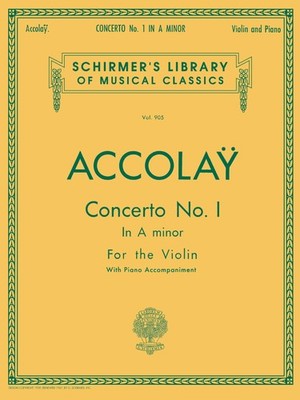 Concerto No. 1 in A Minor   Jean Baptiste Accolay | Violin with Piano Accompa...