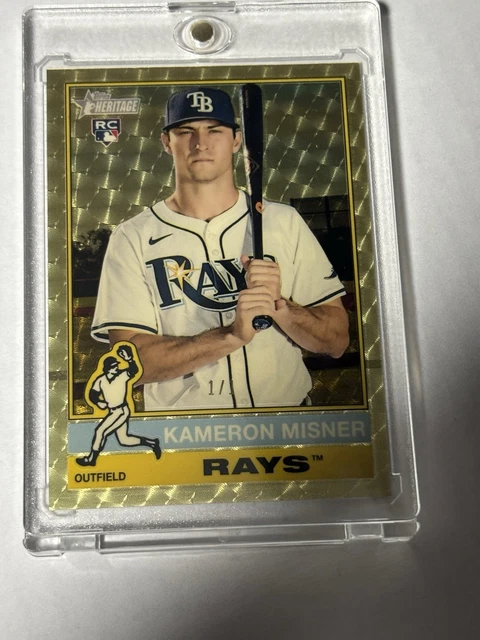 2025 Topps Heritage High Number Superfractor 1/1 Kameron Misner
