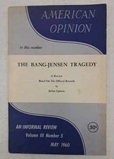 Vintage 1960 Pamphlet-Julius Epstein-The Bang-Jensen Tragedy-American Opinion