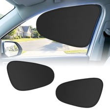 Car Window Shades, 2PCS Car Side Window Sun Shade, Static Cling Front Sunshad...