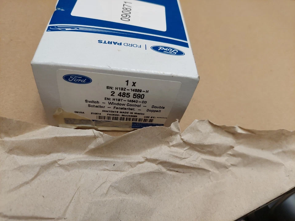 Ford Fiesta Front Right Door Window Control Switch 2485590 2017-2023 Genuine NEW - Image 4 of 4