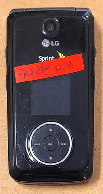 LG Muziq LX570 - Black ( Sprint ) Very Rare Cellular Flip Phone | eBay